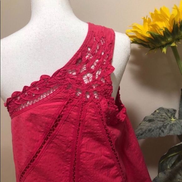 NWOT free people  one shoulder mini dress size S - Picture 7 of 7